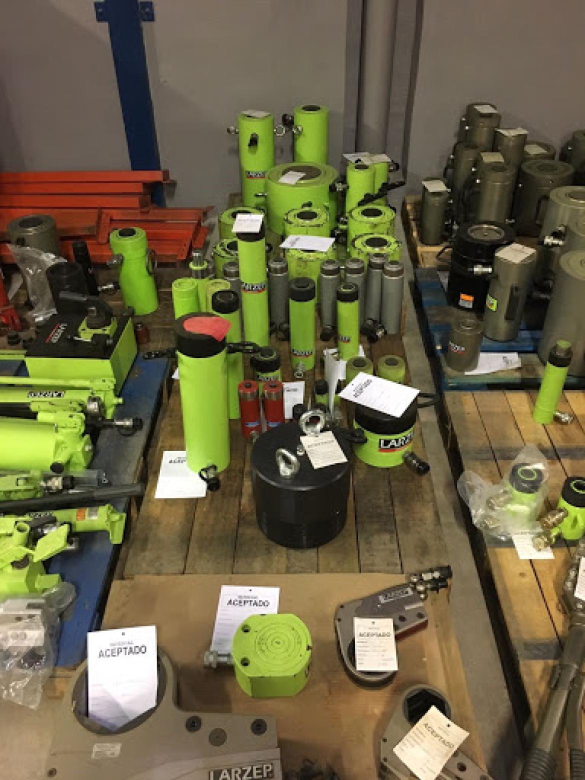 Gama equipos hidráulicos Larzep Gama Larzep